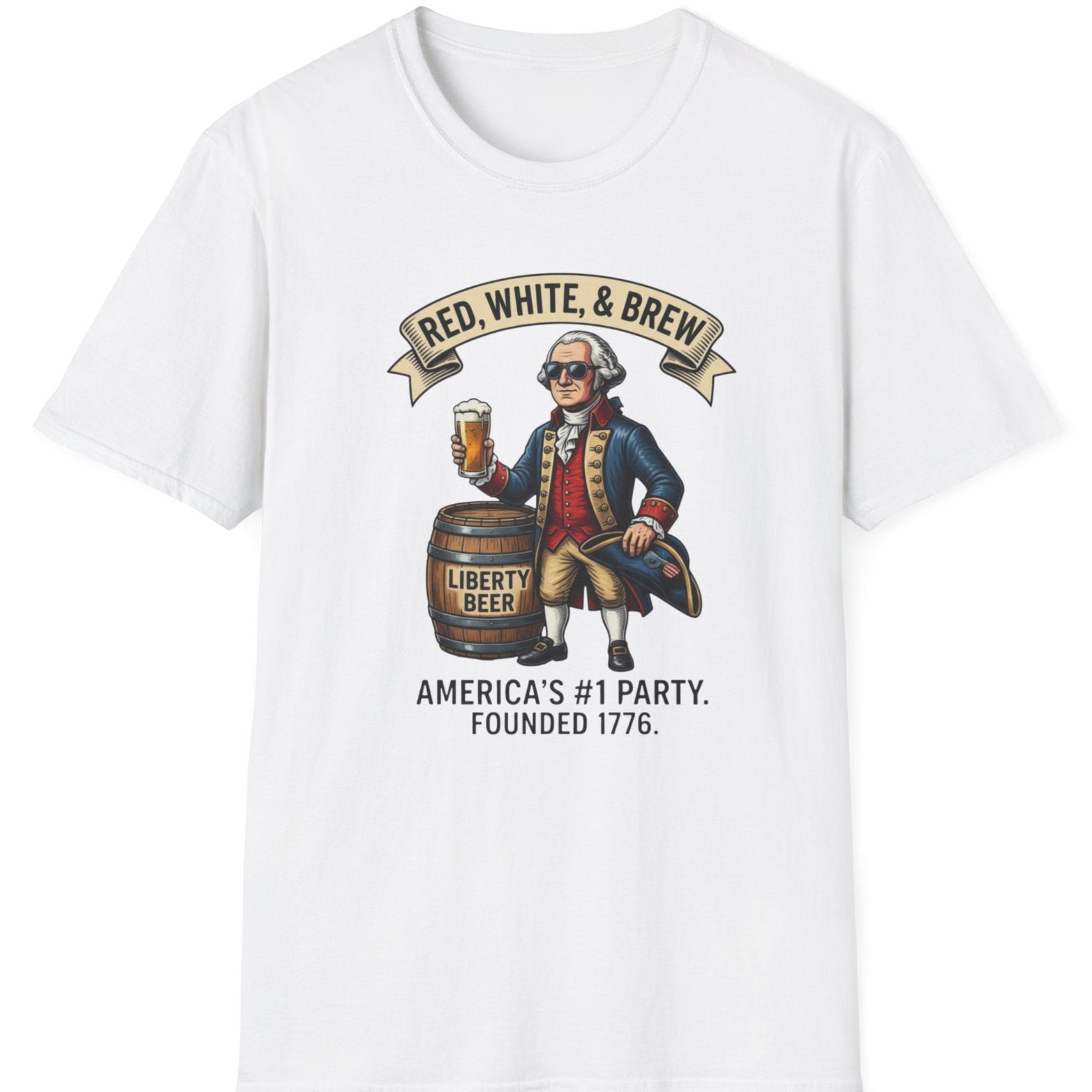 Red, White & Brew T-Shirt