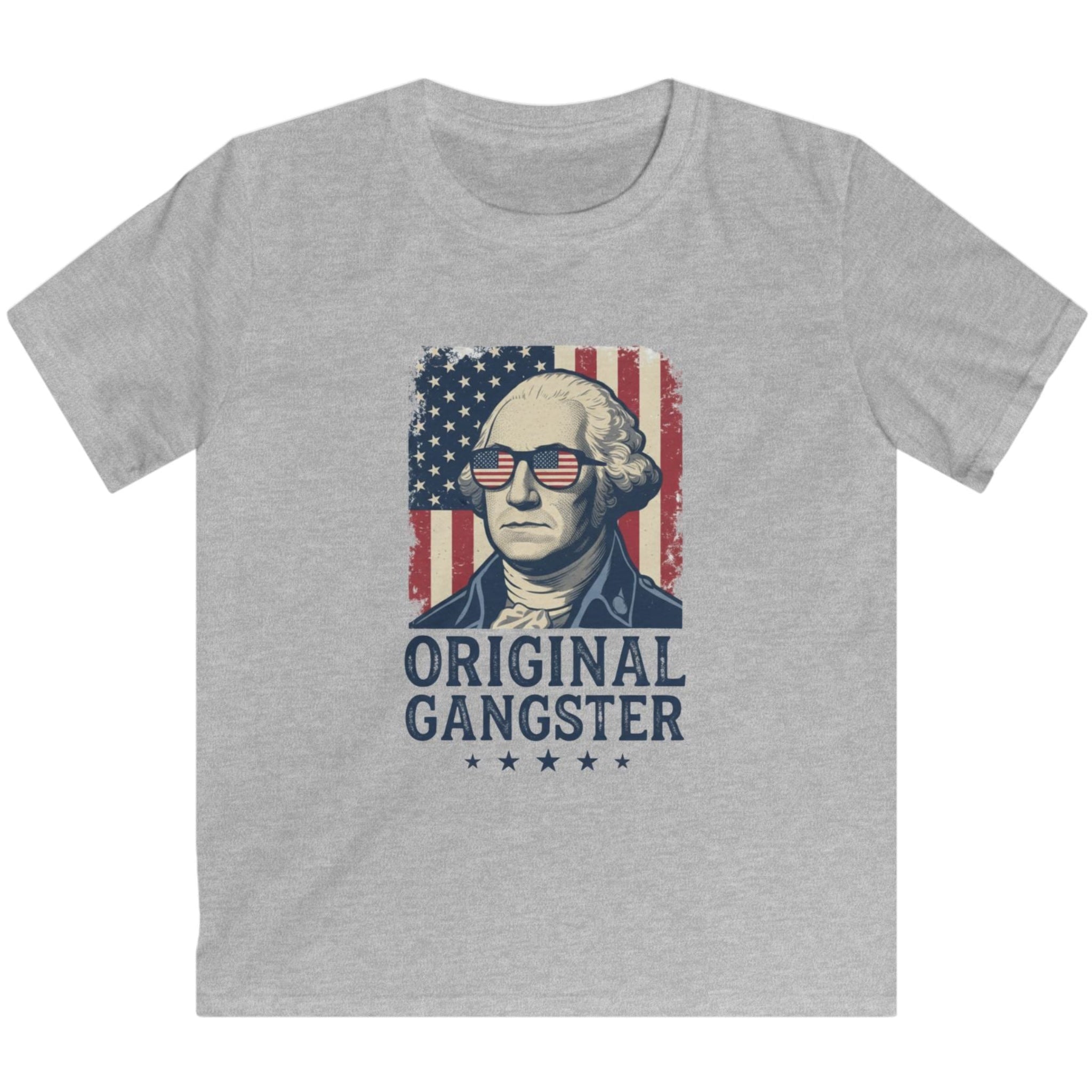 Kids T-shirt — "Original Gangster" George Washington