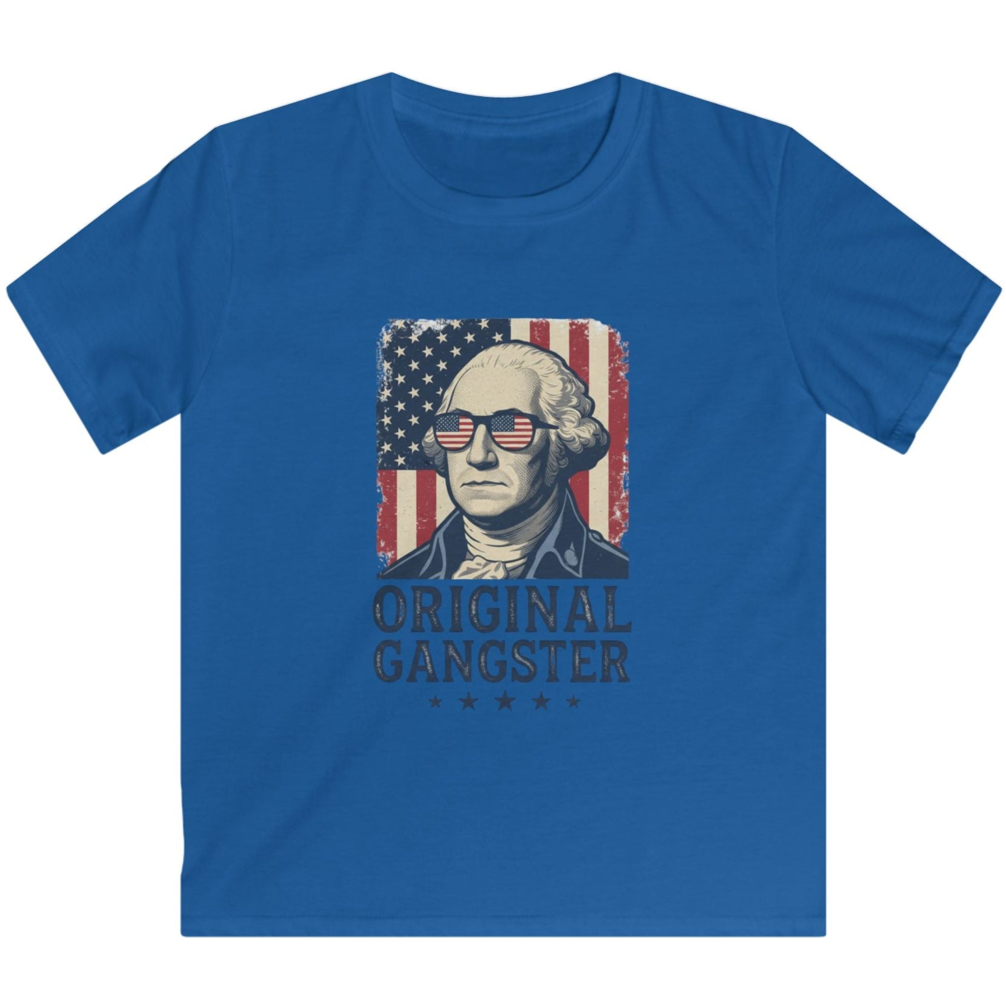 Kids T-shirt — "Original Gangster" George Washington