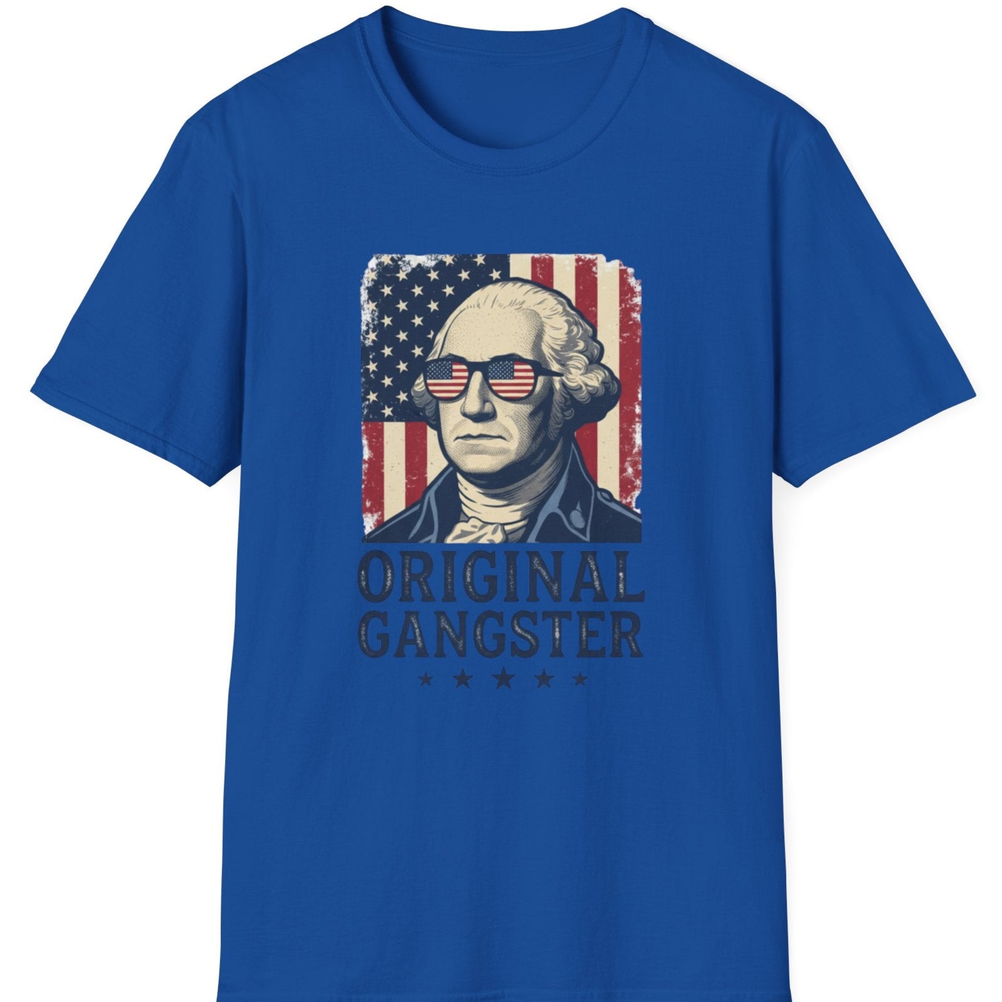 Original Gangster George Washington T-Shirt USA