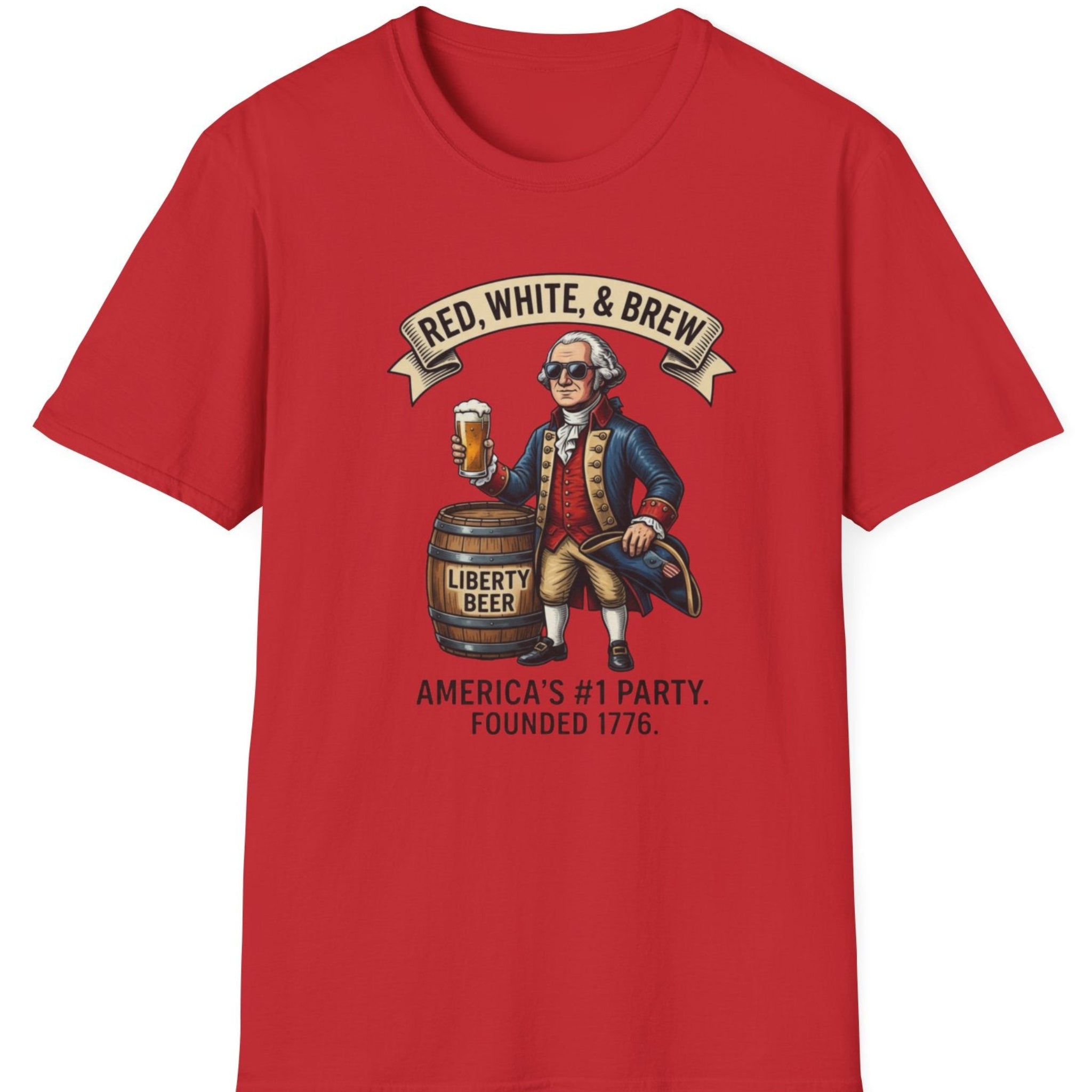 Red, White & Brew T-Shirt
