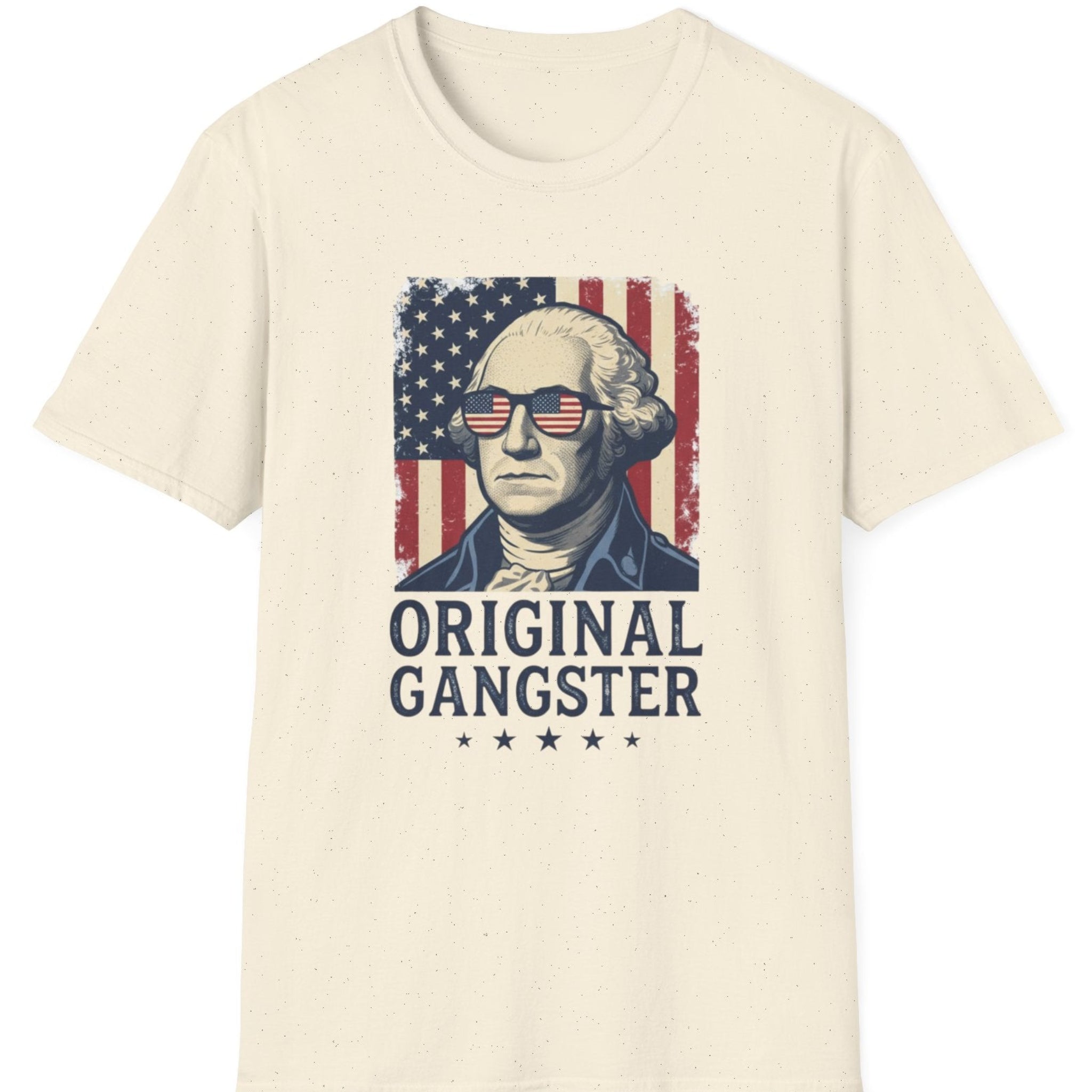 Original Gangster George Washington T-Shirt USA
